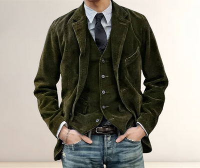 MATTEO - RETRO-JACKE UND -WESTE