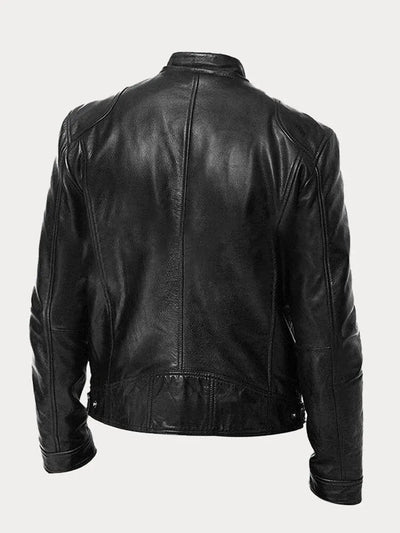 Benjamin™ | Lässige Lederjacke