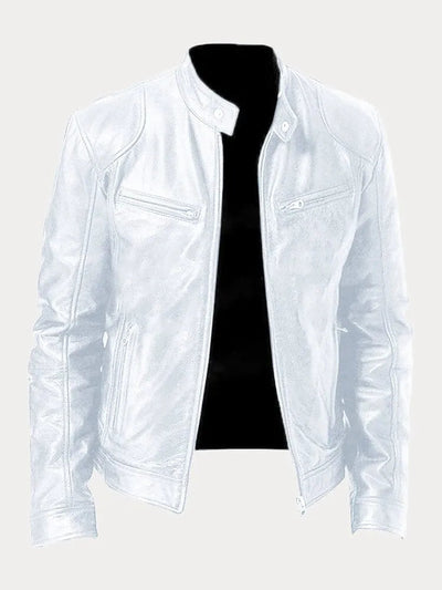 Benjamin™ | Lässige Lederjacke