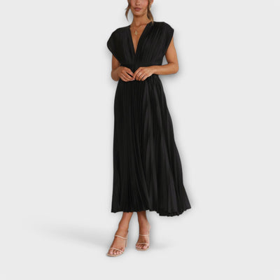 Maria - Stilvolles Faltenkleid