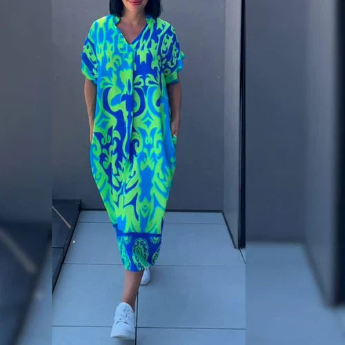 Kleid Lucía – Florale Eleganz