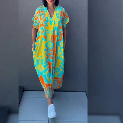 Kleid Lucía – Florale Eleganz