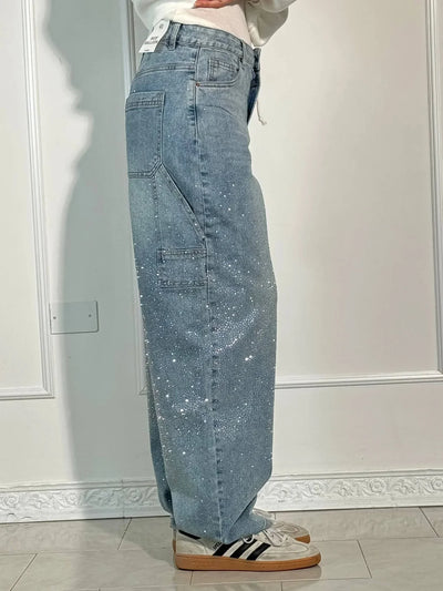 Johanna™ – Weite Hose mit hohem Bund und Knopftaschen